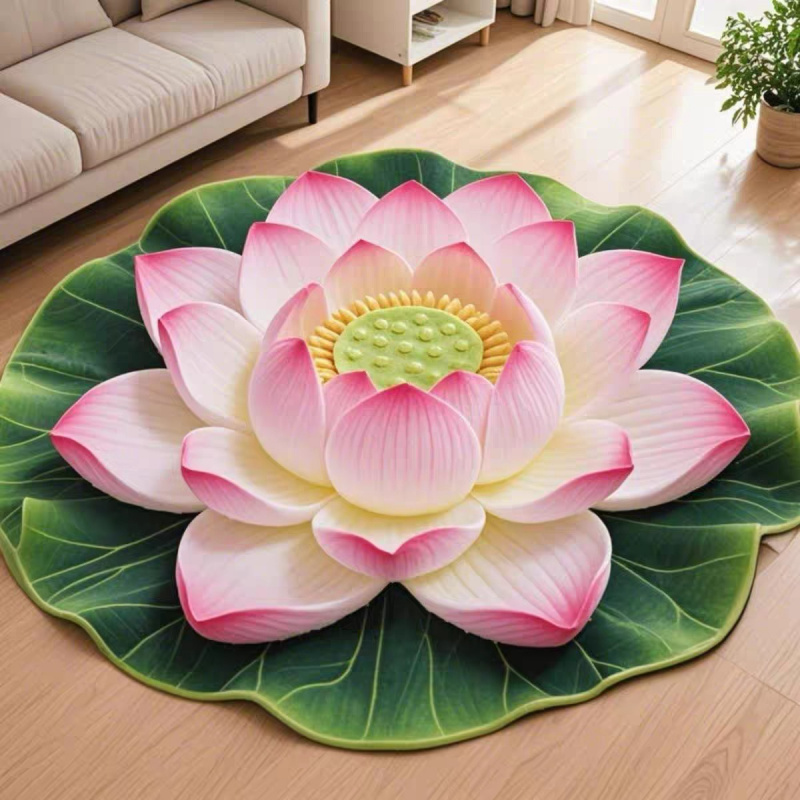 VIKAMA Chinese Style round Rug - Camping Outdoor Or Indoor 评论和价格