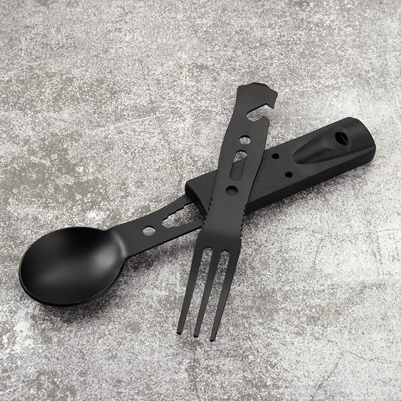 Stainless Steel Camping Cutler - Camp Utensil Set 评论和价格