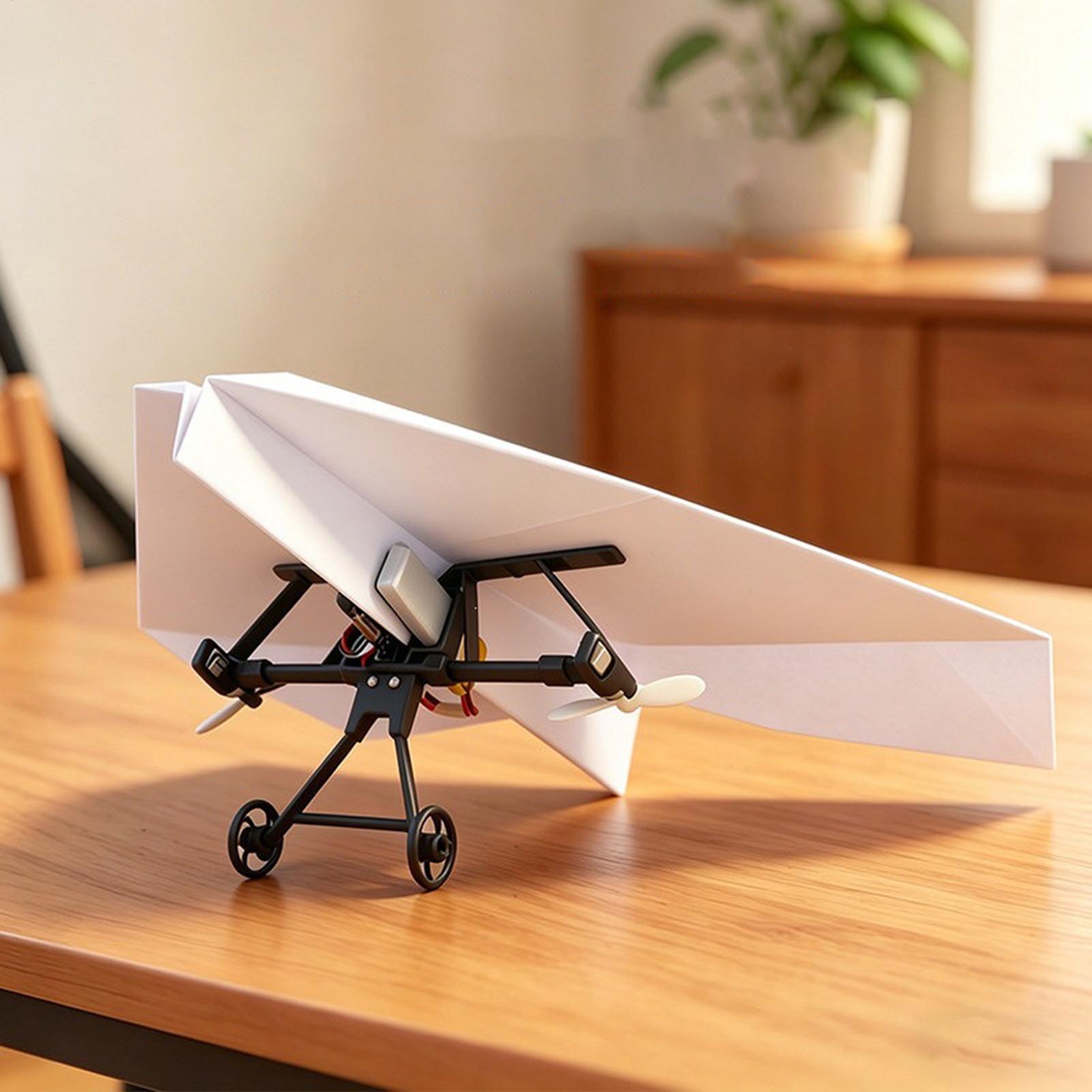 RC Paper Airplane Kit Remote C - Outdoor Camping Games For Kids 评论和价格