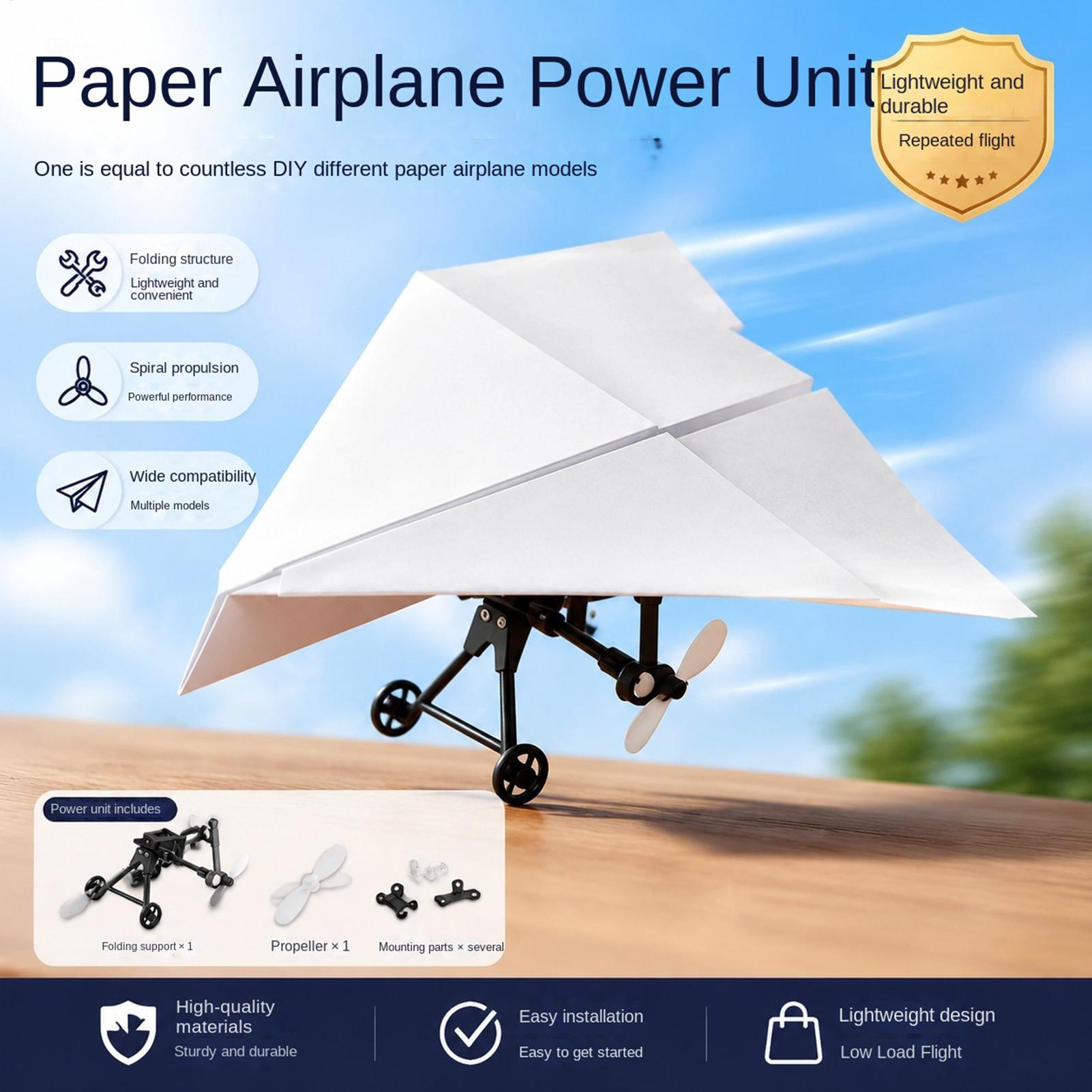 RC Paper Airplane Kit Remote C - Outdoor Camping Games For Kids 评论和价格