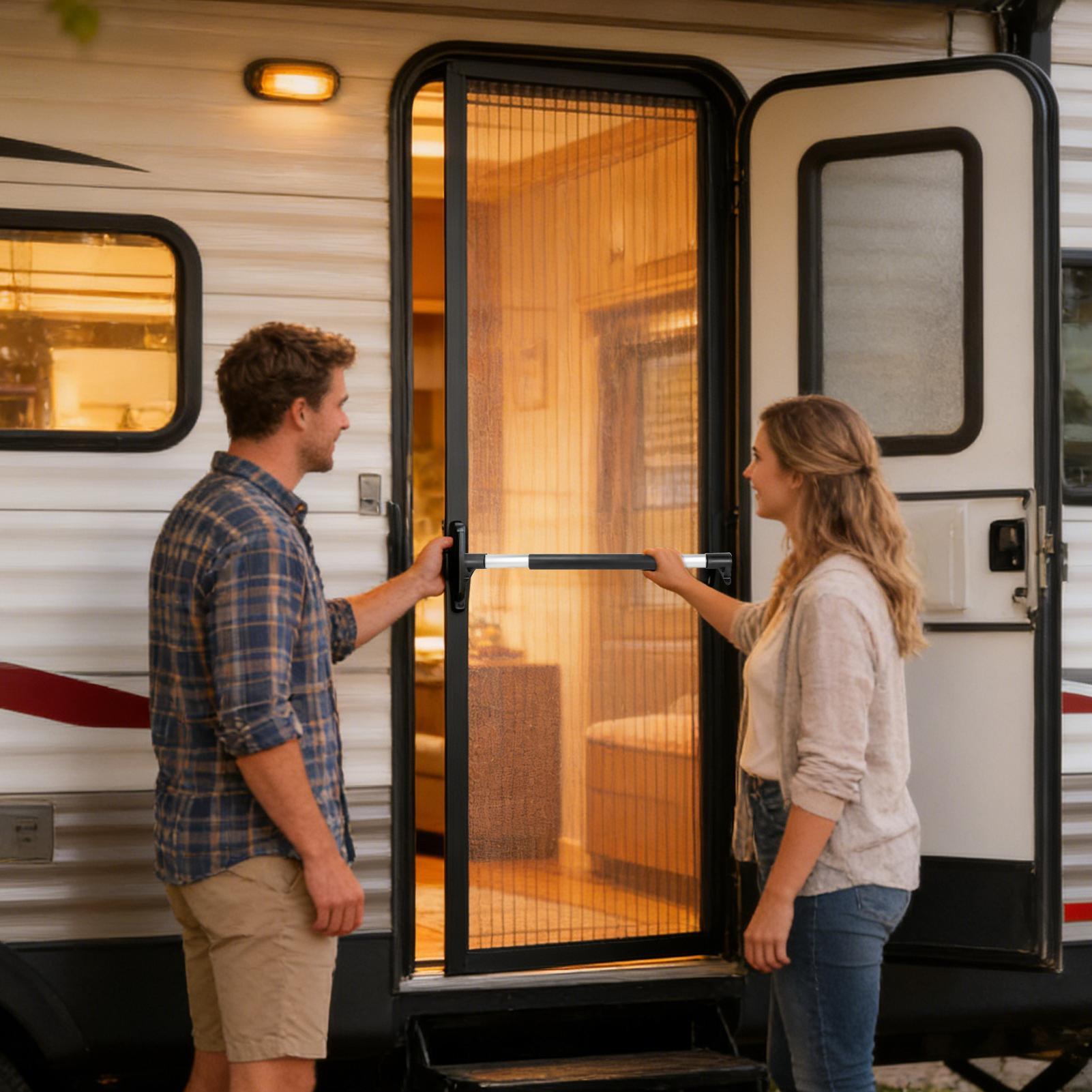 RV Screen Door Handle Telescop - Outdoor Camping Rentals 评论和价格