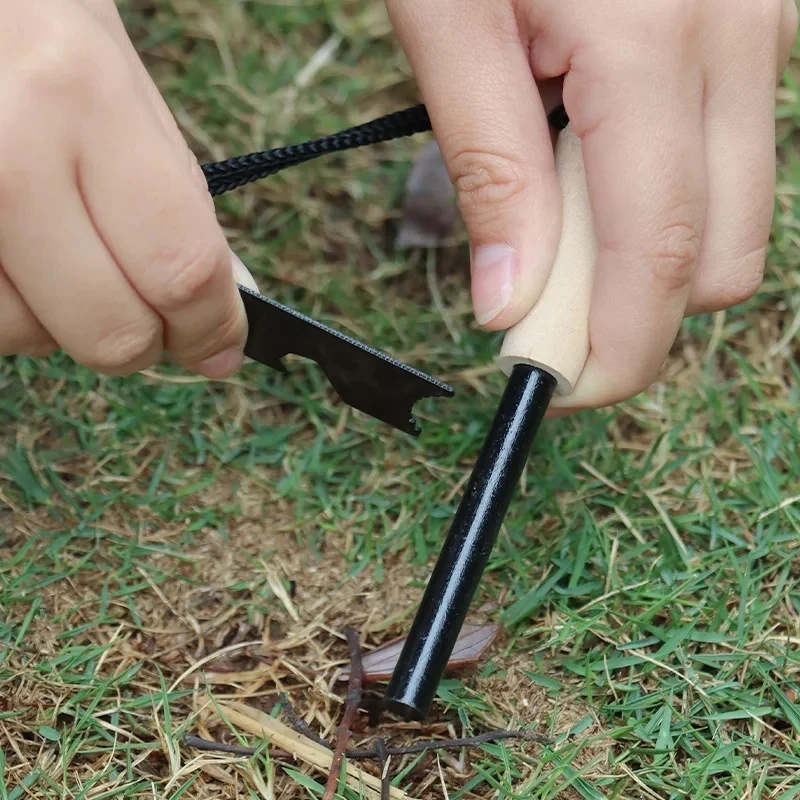 New Wilderness Survival Portab - Fire Starter Flint 评论和价格