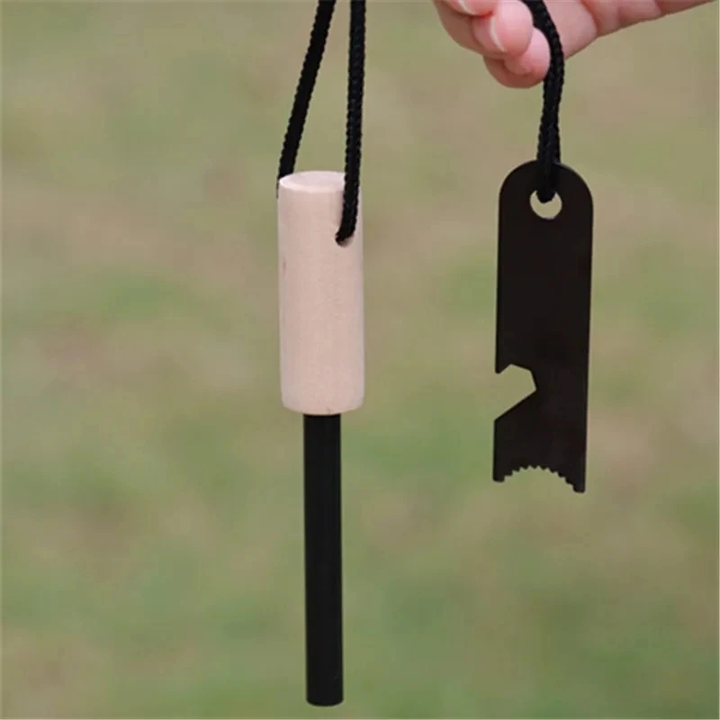New Wilderness Survival Portab - Fire Starter Flint 评论和价格