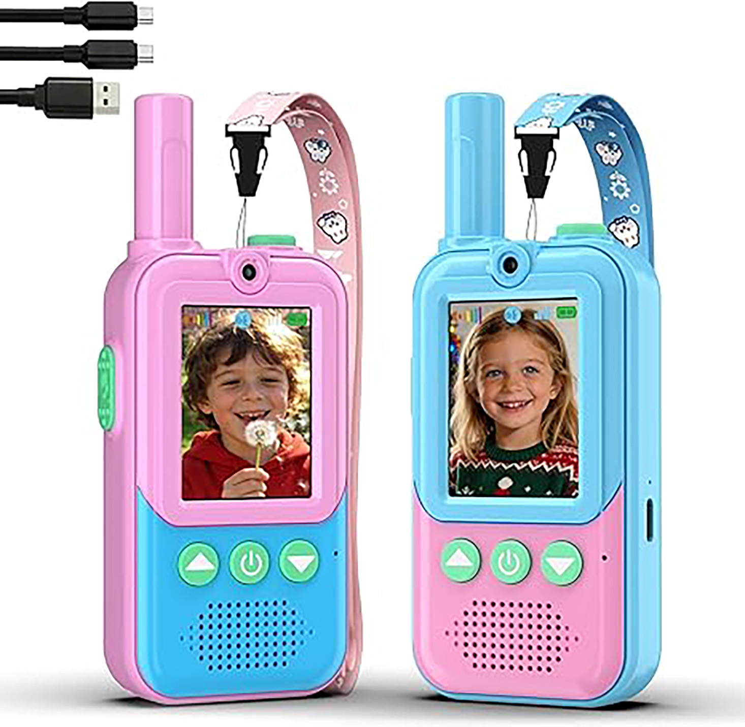 Rechargeable Kids Video Walkie - Outdoor Camping Games For Kids 评论和价格