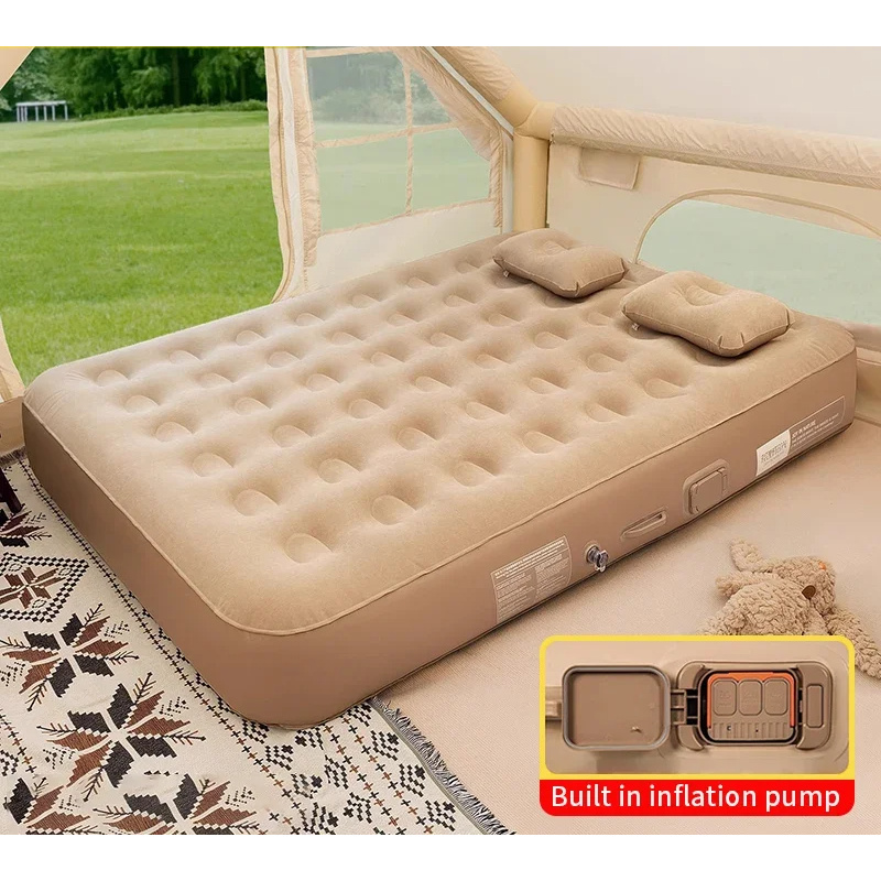 New air mattress built-in pump - Camping Outdoor Or Indoor 评论和价格