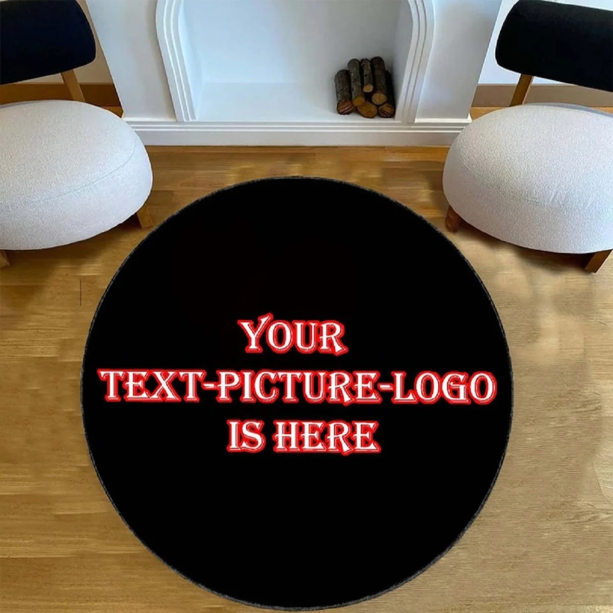 Custom circular anti-slip rug  - Camping Outdoor Or Indoor 评论和价格