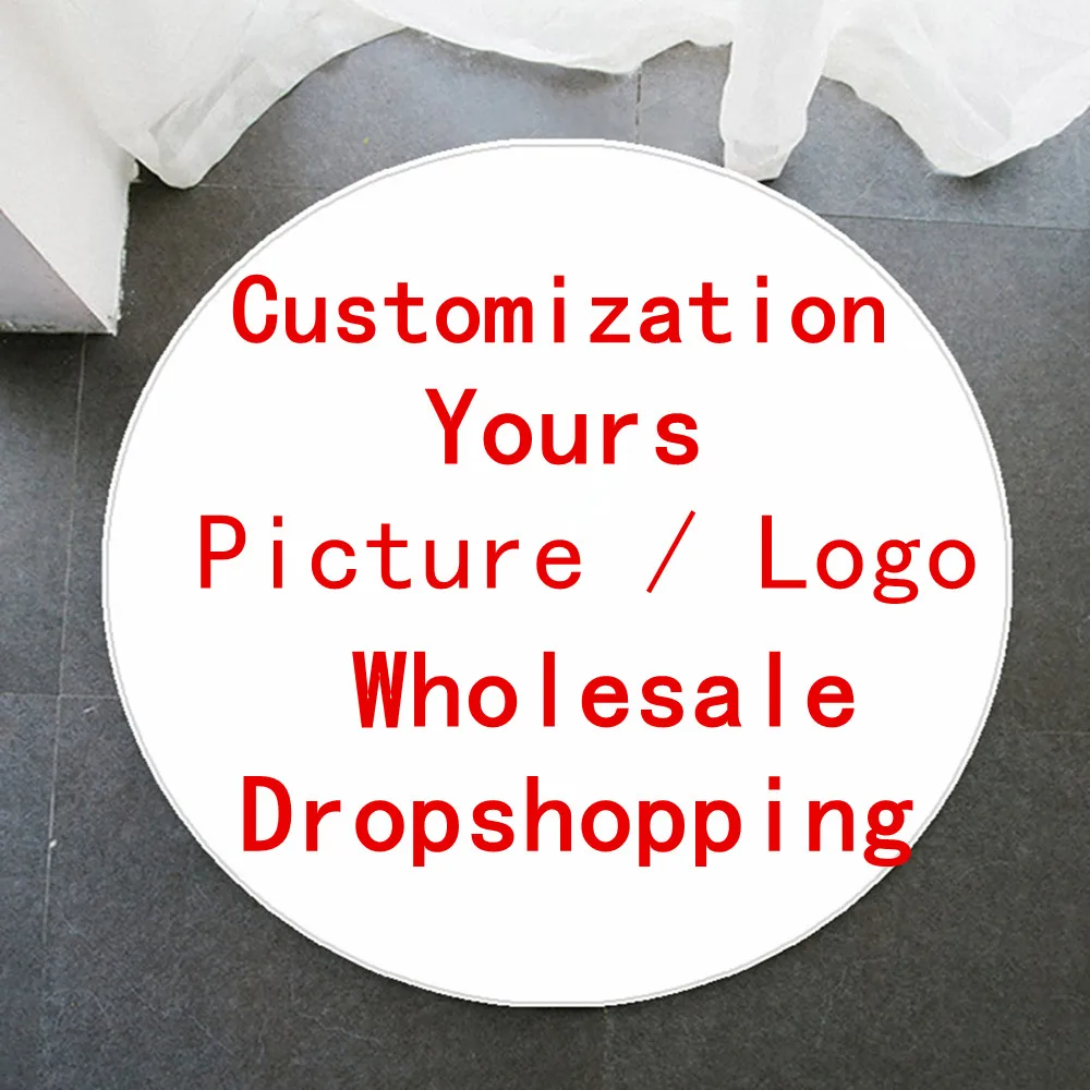 Custom circular anti-slip rug  - Camping Outdoor Or Indoor 评论和价格