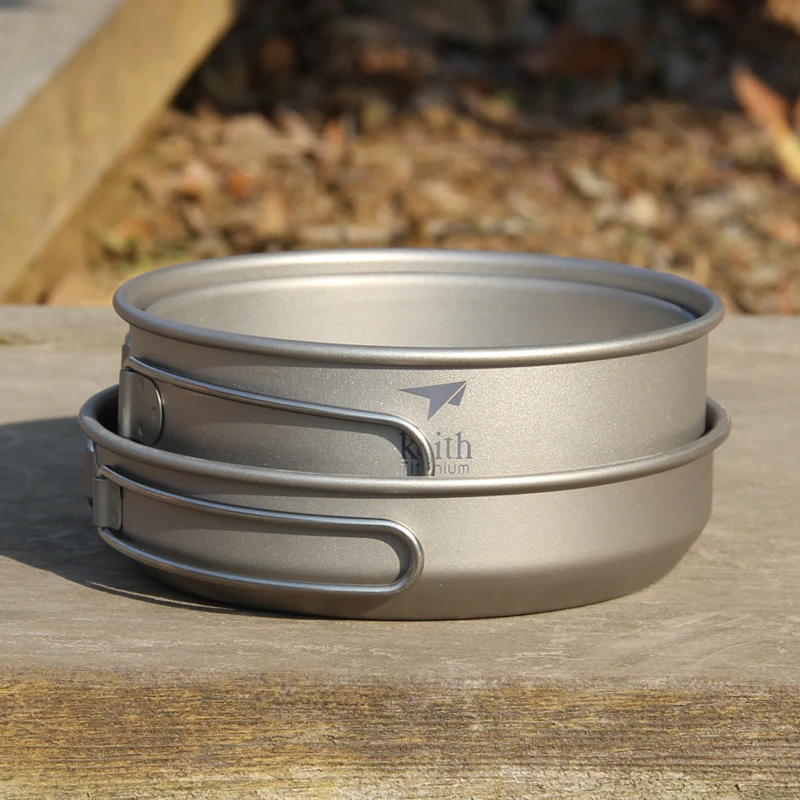 Keith 3PCS Titanium Cookware P - Camp Utensil Set 评论和价格