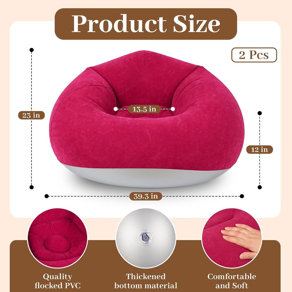 Bean Bag Chairs for Adults wit - Outdoor Camping Couch 评论和价格