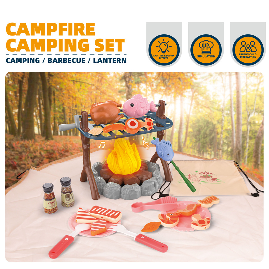 Kids Camping Tent Set Baby Pla - Outdoor Camping Games For Kids 评论和价格