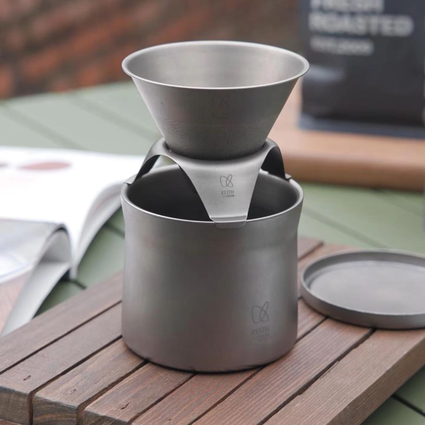 KEITH Titanium Hand Drip Coffe - Outdoor Camping Wallpaper 评论和价格