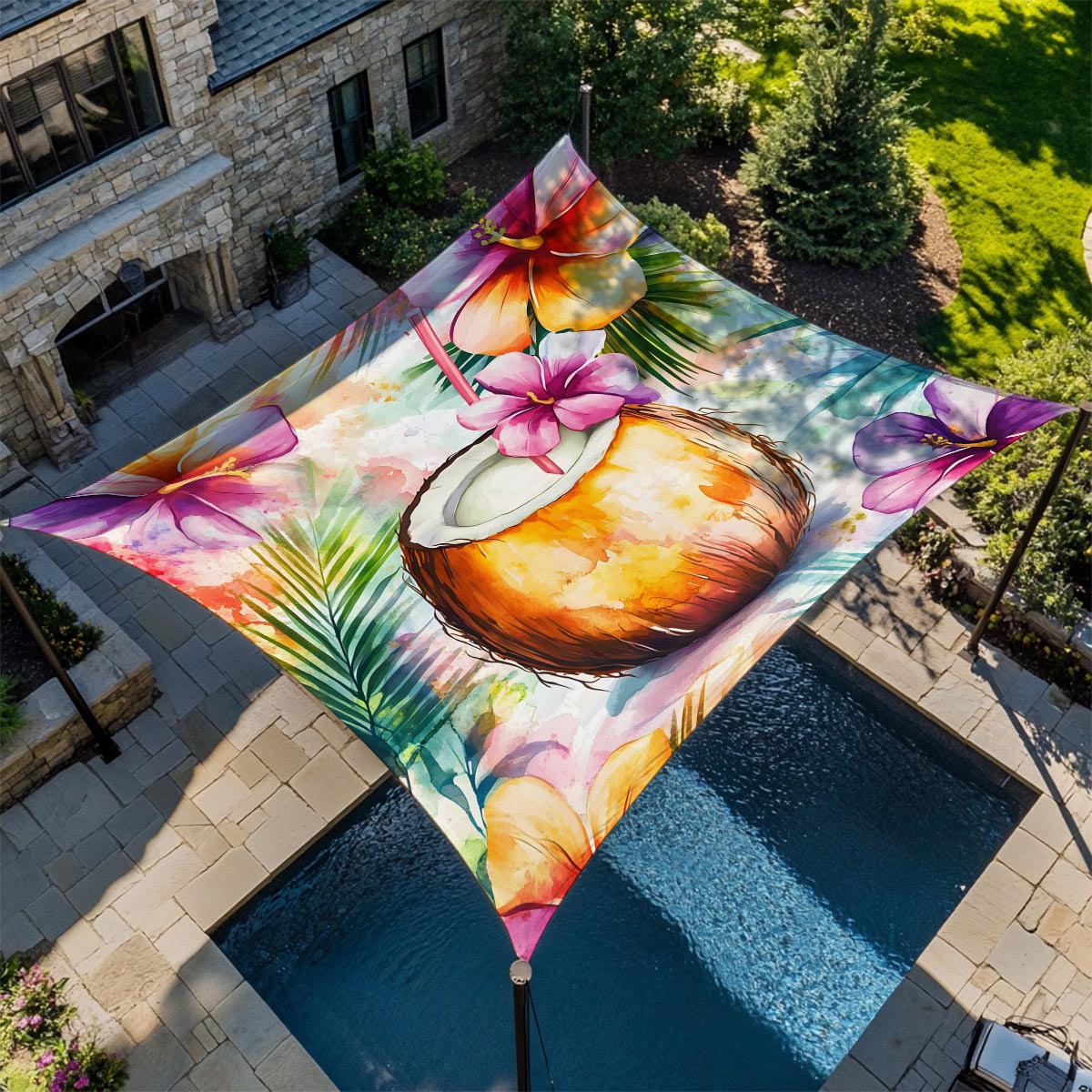 Waterproof Camping Tarp Sun Sh - Outdoor Camping Canopy 评论和价格