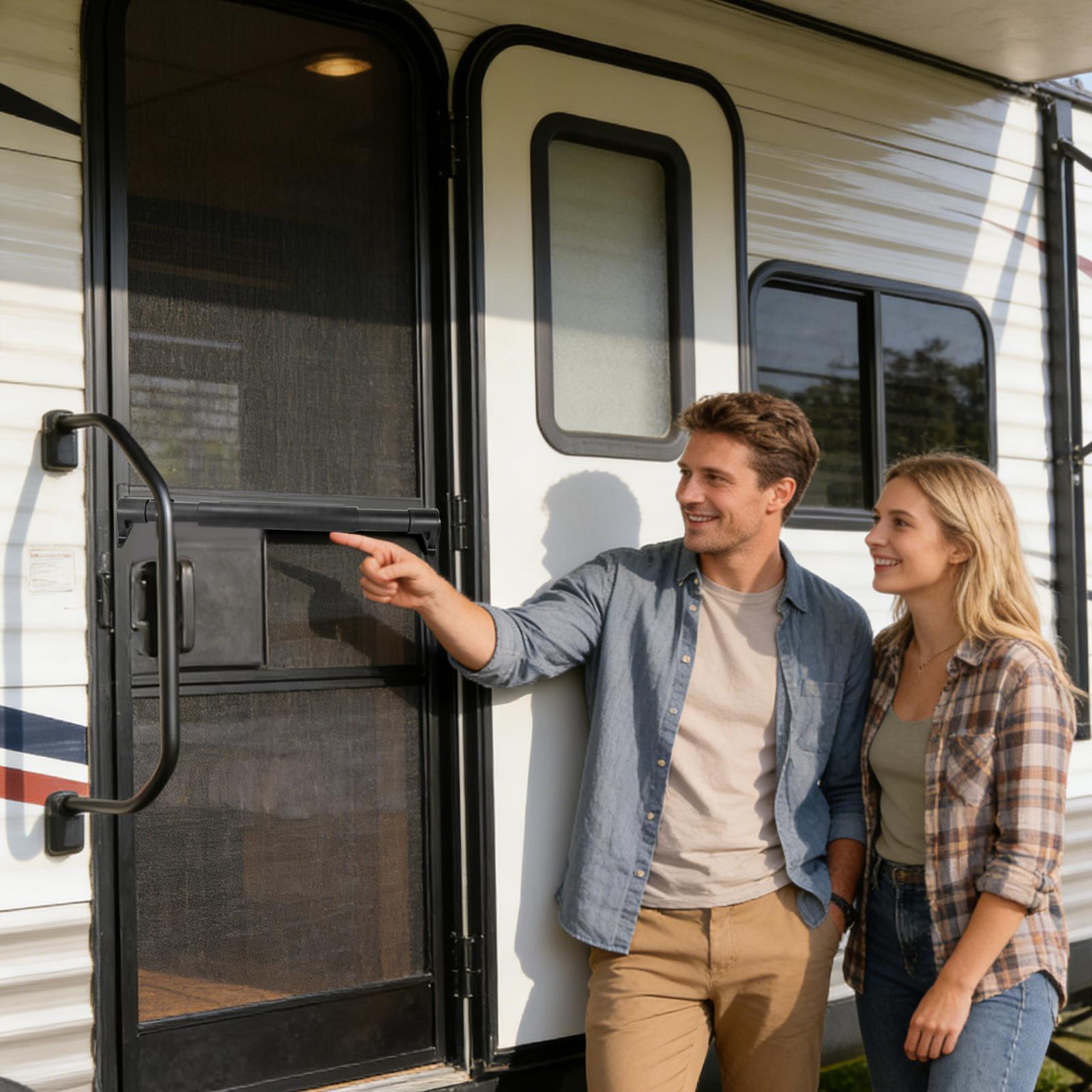 RV Screen Door Handle Adjustab - Outdoor Camping Rentals 评论和价格