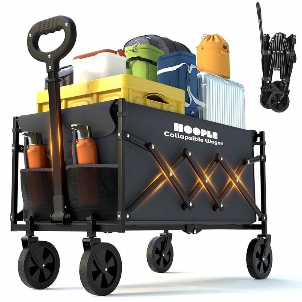 Collapsible Wagon With Wheels  - Outdoor Camping Shop 评论和价格