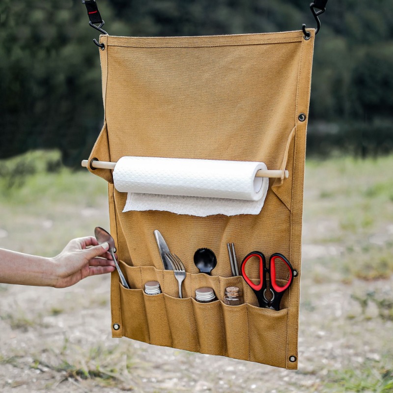 Outdoor Canvas Utensil Organiz - Outdoor Camping Wallpaper 评论和价格