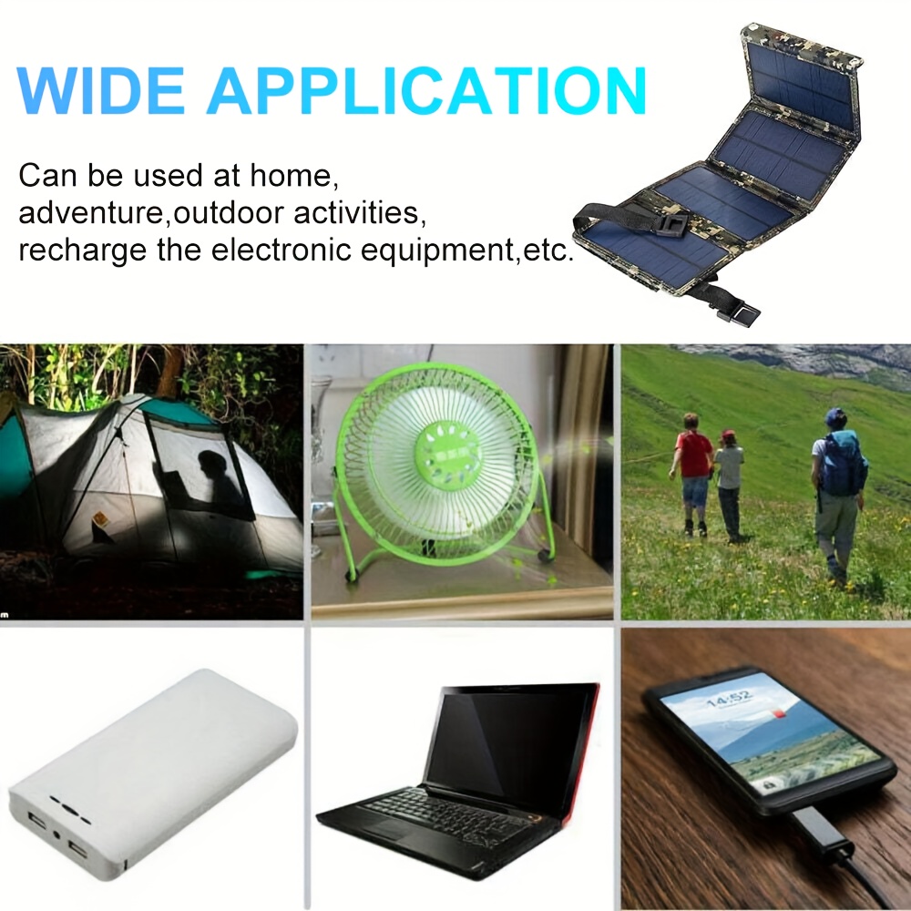 [Solar Panel] 80W Portable Fol - Outdoor Camping Hiking 评论和价格