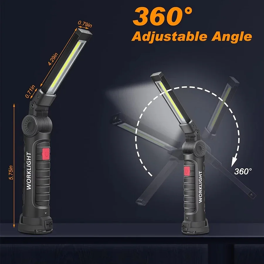New Portable COB LED Flashligh - Outdoor Camping Lampe 评论和价格