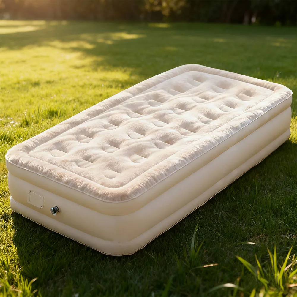 Air Mattress Built-in Pump Sel - Camping Outdoor Or Indoor 评论和价格