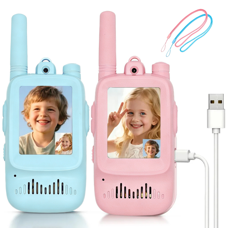 2pcs Kids Video Walkie Talkie  - Outdoor Camping Games For Kids 评论和价格