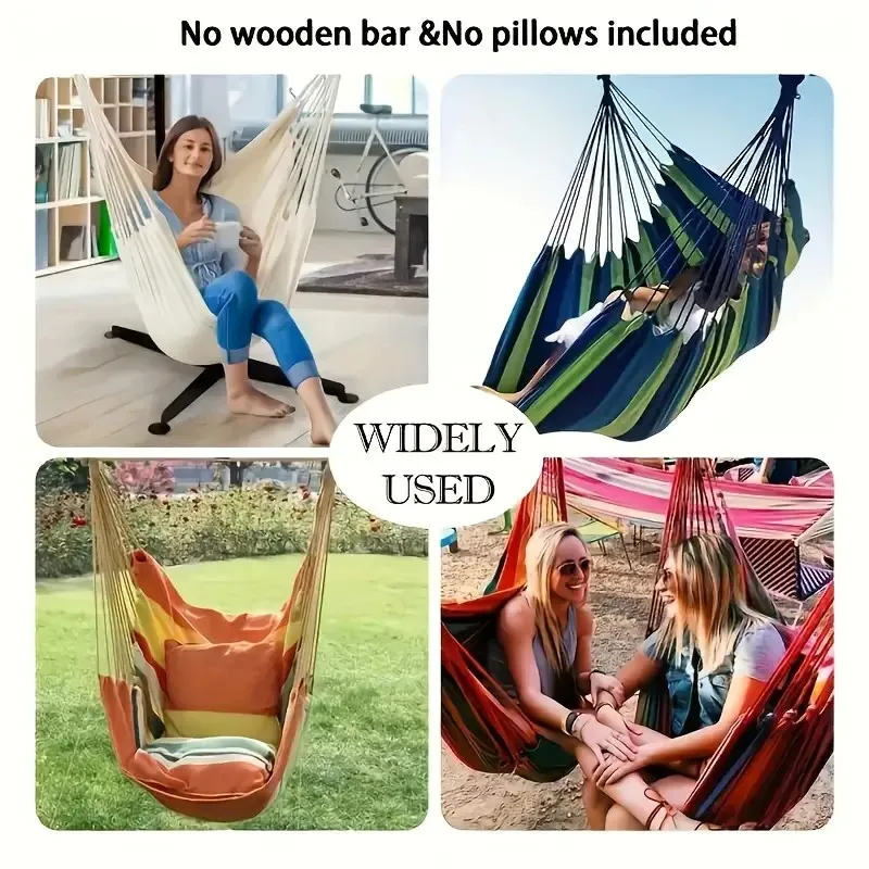 Hammock Chair Hanging Swing Se - Camping Outdoor Or Indoor 评论和价格