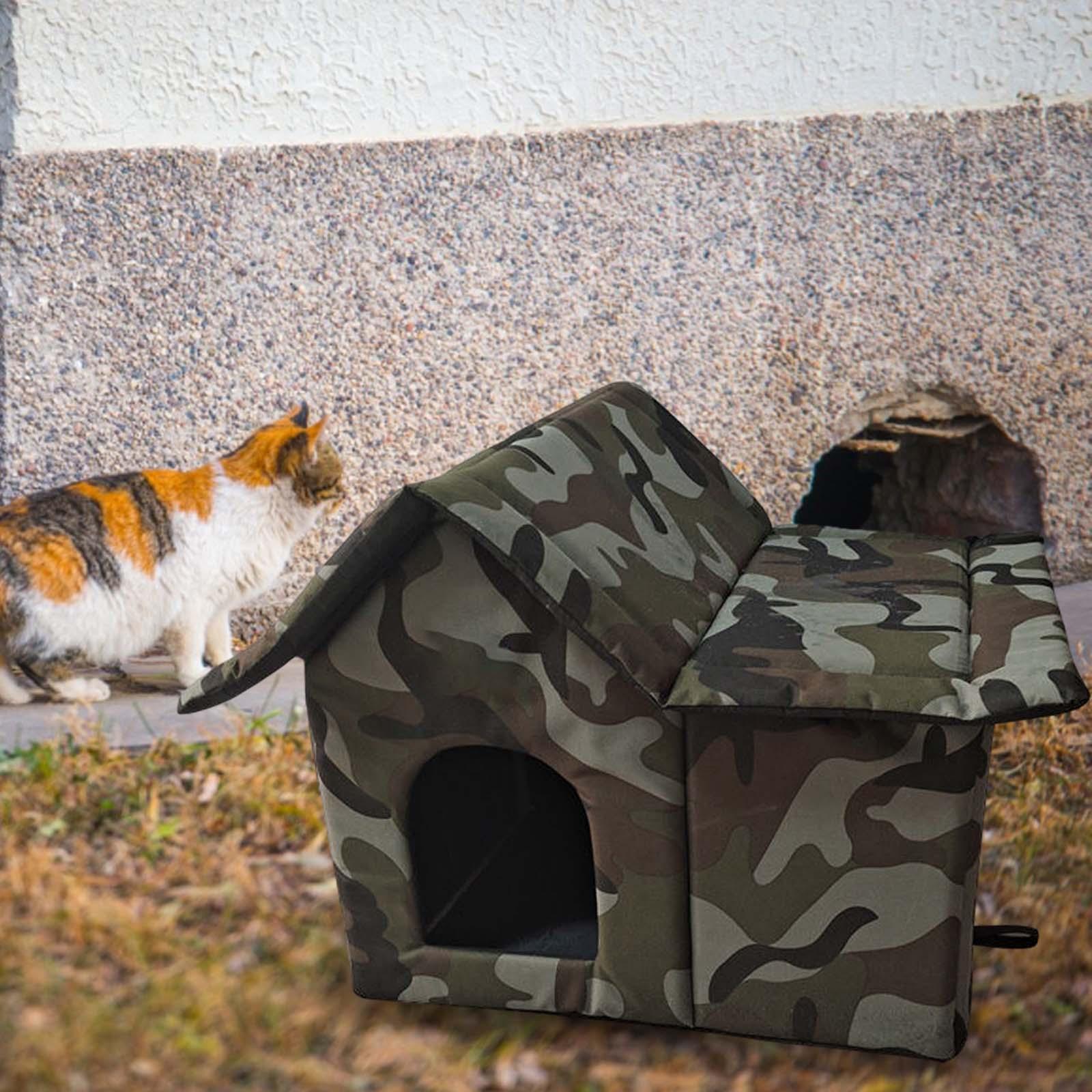 Feral Pet Kennel Cave House Ou - Outdoor Camping Dog Kennel 评论和价格