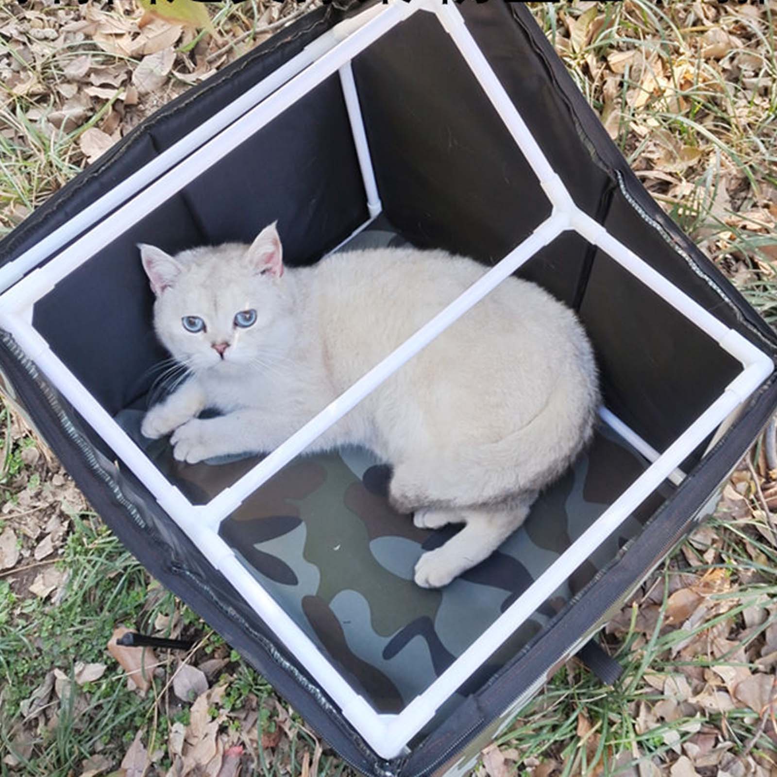 Feral Pet Kennel Cave House Ou - Outdoor Camping Dog Kennel 评论和价格